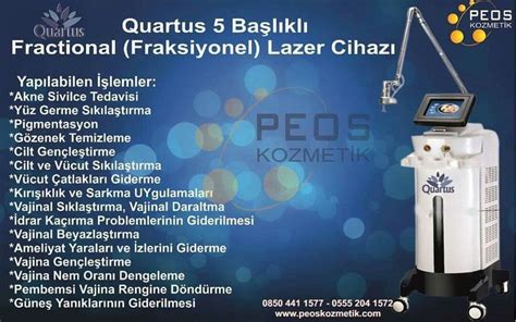 QUARTUS VAGİNAL CO2 RF FRACTİONAL LASER MACHİNE 5 İN 1 Quartus