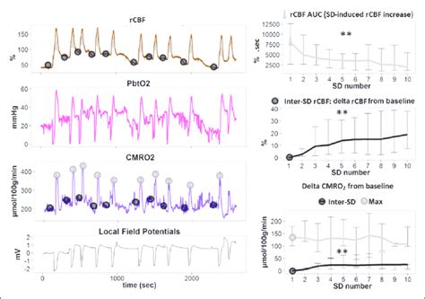 Changes Of Rcbf And Metabolic Variables During Clusters Of Sds In The