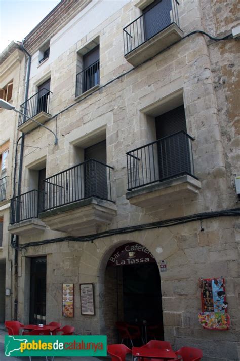 Casa del carrer Agoders 28 Tàrrega vila Pobles de Catalunya