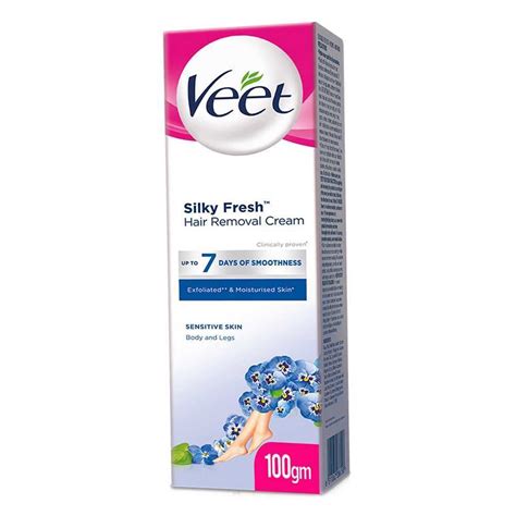 Purchase Veet Silk And Fresh Sensitive Skin Hair Removal Cream With Aloe