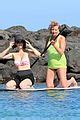 January Jones Rocks Cute Bikini On Hawaii Vacation Photo