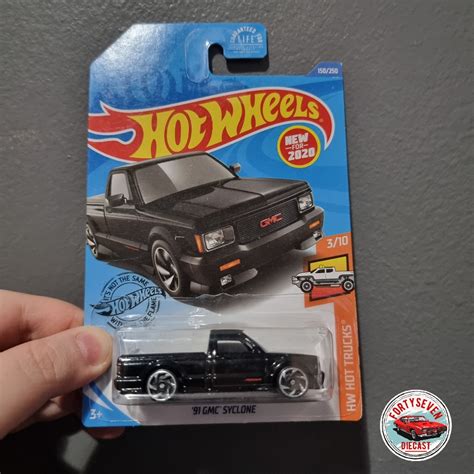 Jual Hot Wheels Hw Hotwheels Gmc Syclone Hitam Shopee Indonesia