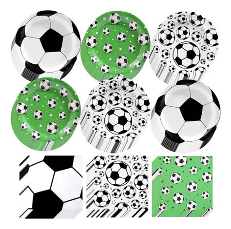 120 Piezas De Decoraciones Para Fiestas De Fútbol suminis Envío gratis