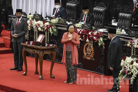 Foto Pidato Presiden Tentang Nota Keuangan Dan Ruu Apbn