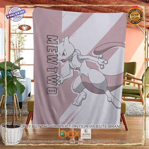 Mewtwo Pokemon Blanket Express Your Unique Style With Boxboxshirt