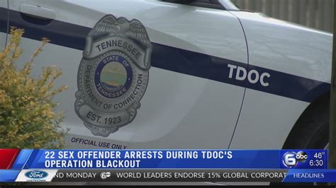 22 Sex Offender Arrests During Tdocs Operation Blackout Youtube