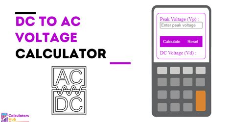 Dc To Ac Voltage Calculator Online