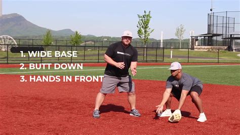 Training Tip Fielding A Ground Ball In The Infield Youtube