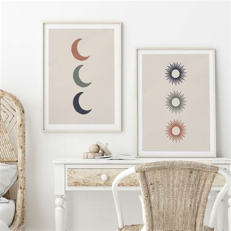 Triple Moon Art Print by Mambo - Fy