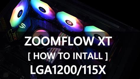 install zoomflow xt  lgax youtube