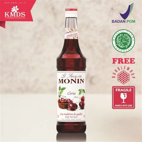 Jual Monin Cherry Syrup Cl Ml Di Seller Kmdspik Kamal Muara