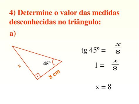 Ppt Razões Trigonométricas No Triângulo Retângulo Powerpoint