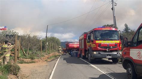 Chile Alerta Roja Onemi Pide Evacuar Sector El Orégano Del Llano De