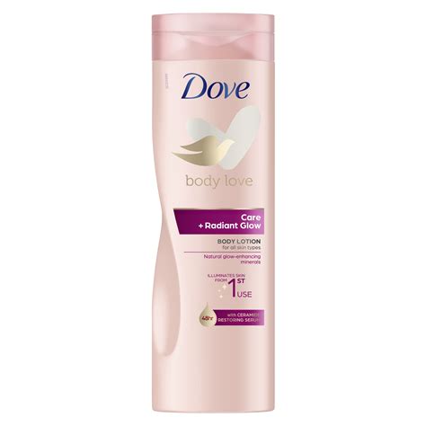 Body Love Visible Glow Gradual Self Tan Body Lotion Medium To Dark Dove