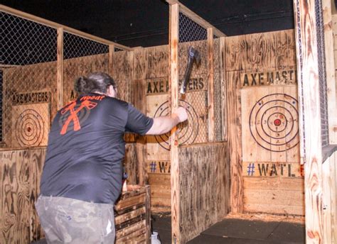 Unleash Your Inner Lumberjack Axe Throwing In Pearland Texas