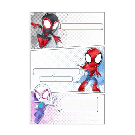 7 Artes Convite spidey e seus amigos espetaculares Grátis para