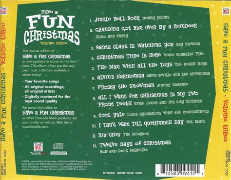 The Hideaway Time Lifes Have A Fun Christmas 1995 2003 2004 2005