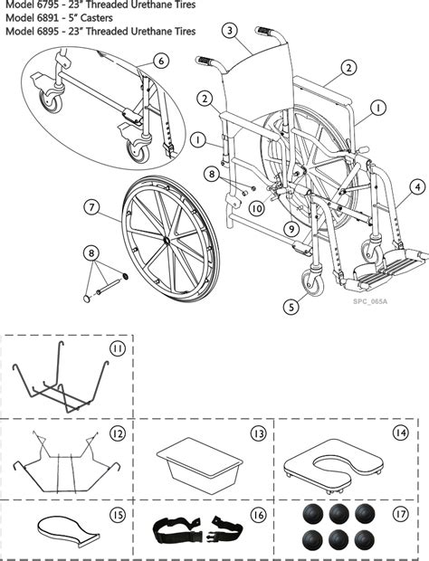 Invacare Part Notes