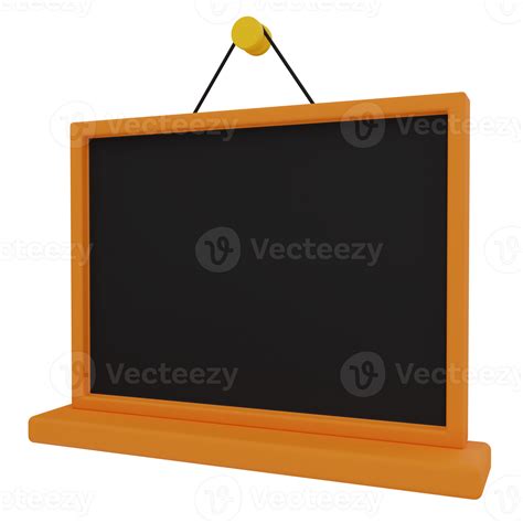 Blackboard 3D Illustration 10258782 PNG