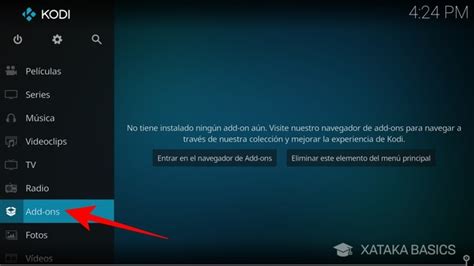 Cómo instalar addons en Kodi