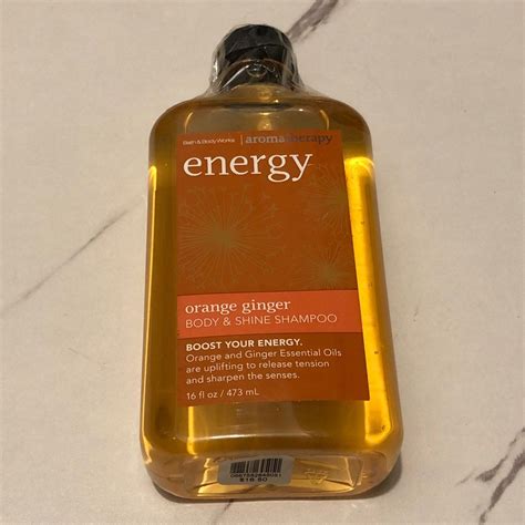 Bath And Body Works Aromatherapy Energy Orange Ginger Shampoo 16oz