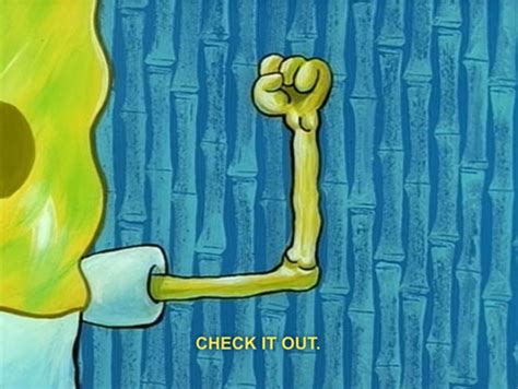 Spongebob Arm Flex