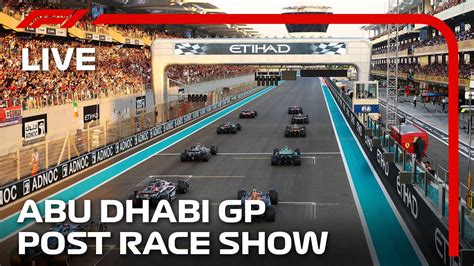 F Live Abu Dhabi Grand Prix Post Race Show Youtube