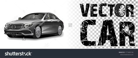 Russia Kemerovo 2019-09-16 Vector Illustration Car Stock Vector ...