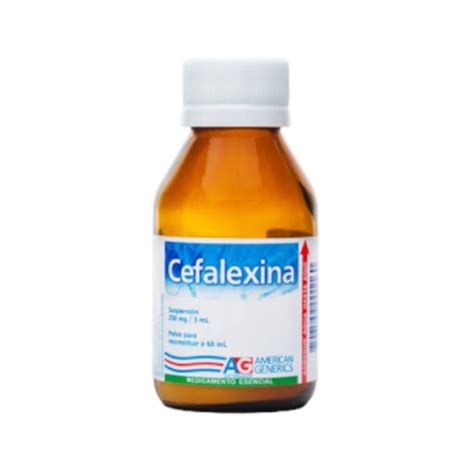 Cefalexina Suspensión Polvo 250Mg 5Ml X 60Ml Ag Farmadon La