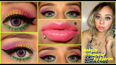 Maquillaje Para Primavera Makeup For Spring By Ayerim Video Colaborativo Youtube