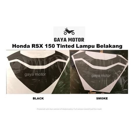 Honda Rsx 150 Tinted Lampu Belakang Shopee Malaysia