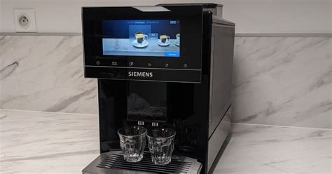 Le test de la cafetière automatique avec broyeur Siemens EQ900 TQ903R09