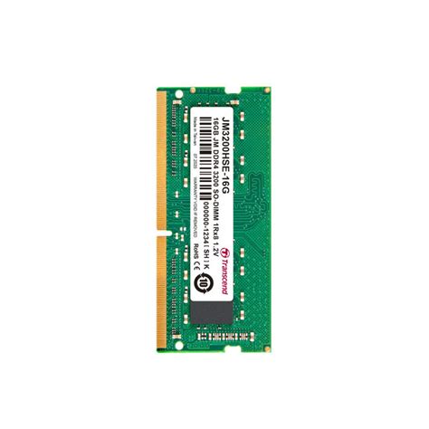 RAM Transcend SODIMM DDR4 32GB 3200MHz JM3200HSE 32G SoftCom