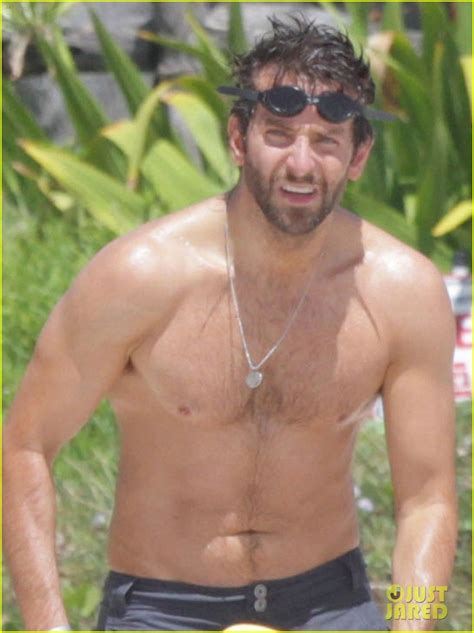 Bradley Cooper Shirtless At The Beach Bradley Cooper