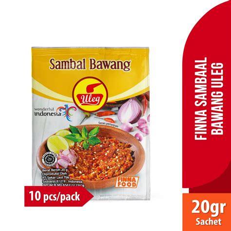 Jual Finna Sambal Uleg Bawang Pack Shopee Indonesia