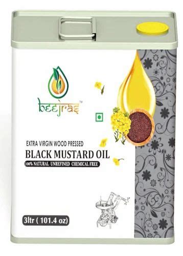 BeejRas Kacchi Ghani Black Mustard 3 Litre At Rs 160 Litre Kachi