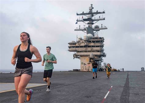 DVIDS Images USS Ronald Reagan CVN 76 Sailor Commence Flight Deck