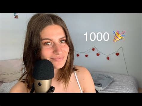 ASMR FRANÇAIS Je chuchote vos prénoms Spéciale 1000 abonnés YouTube