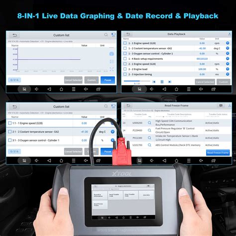 2023 XTOOL InPlus IP508 OBD2 Diagnostic Scanner With ABS Bleeding Oil