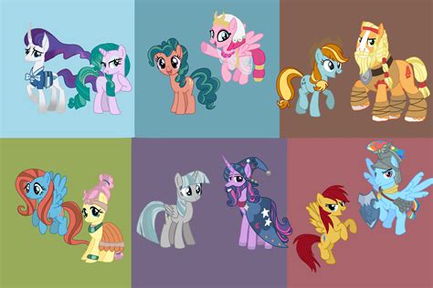 Mane Six Palette Swap Jazznibht