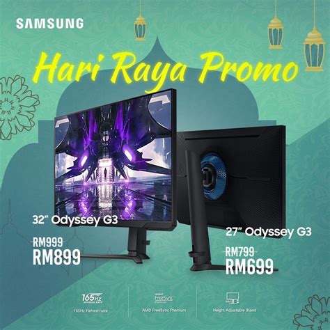 Raya Promo New Samsung Odyssey G Gb Hari Raya Promo Monitor