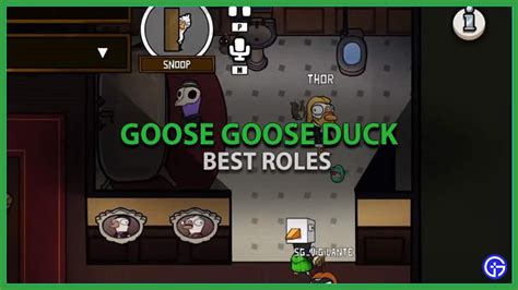 The Best Roles In Goose Goose Duck Gamer Tweak