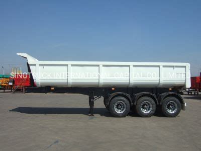 Hot Sale 3 Axle Dump Tipper Tipping Cargo Flatbed Heavy Truck Semi