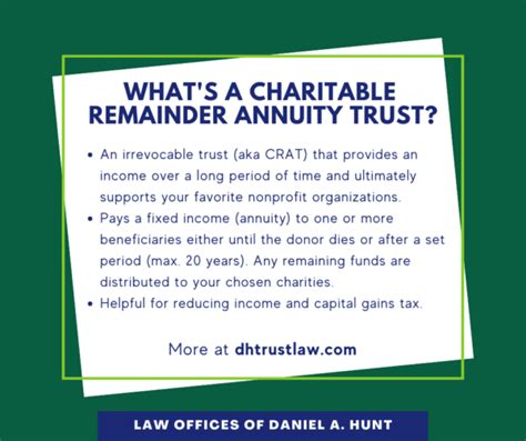 What Is A Charitable Remainder Annuity Trust Crat