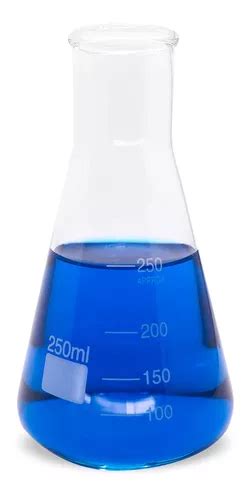 Frasco Erlenmeyer Boca Estreita 250ml Vidro Boro 3 3 Parcelamento Sem