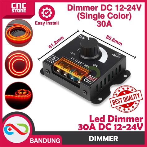 Jual Dimmer Dc V V A Pengatur Kecerahan Led Strip Brightness