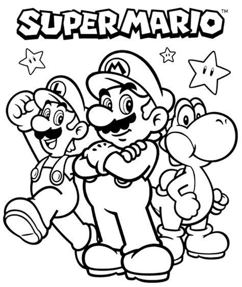 Dibujos De Mario Bros Para Colorear Colorear24