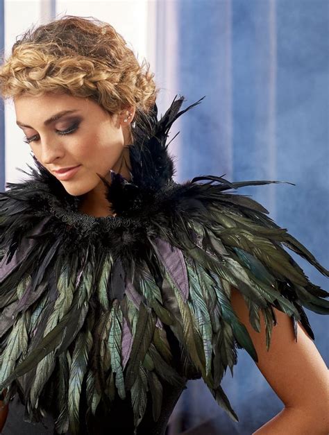 Feather Capelet Grandin Road Feather Fashion Showgirl Headdress Festival Headpiece