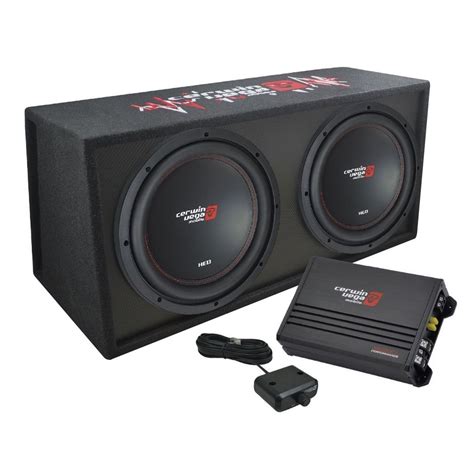 Cerwin Vega Bkx V Xed Series Dual Subwoofer Box Mono Bass