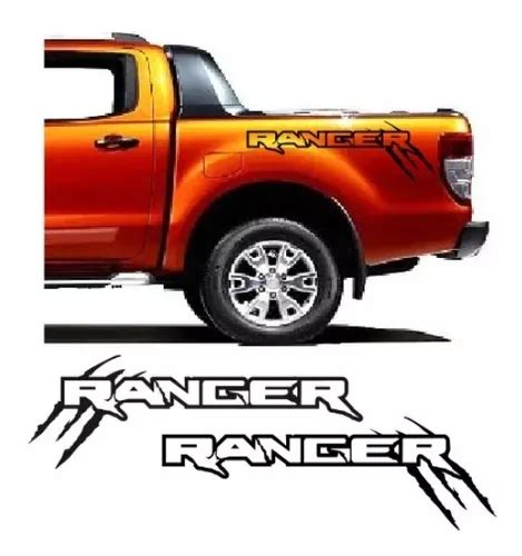 Kit Adesivo Faixa Lateral Garra Ford Ranger Raptor Tuning